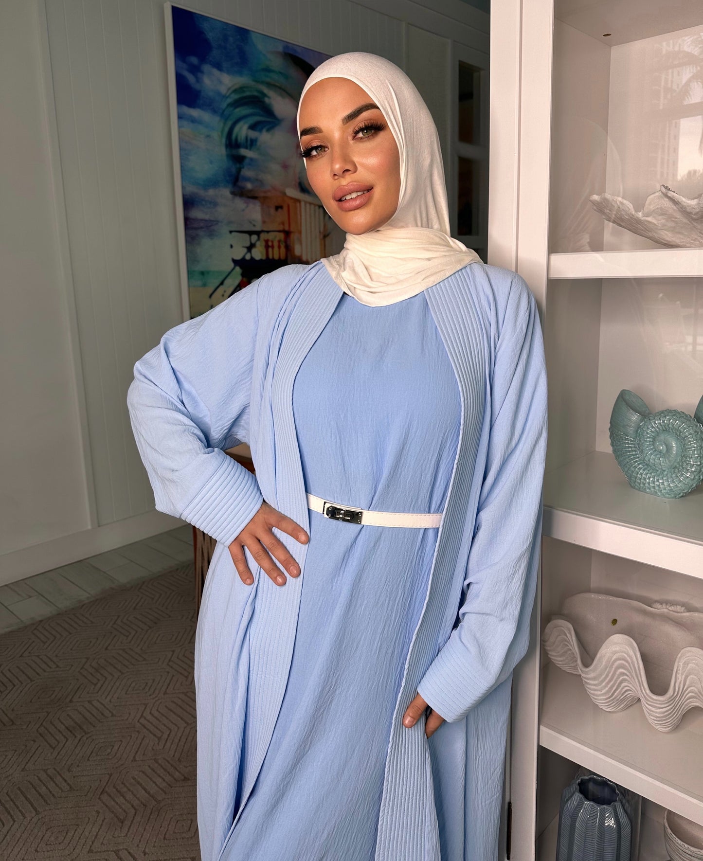 Casual abaya set