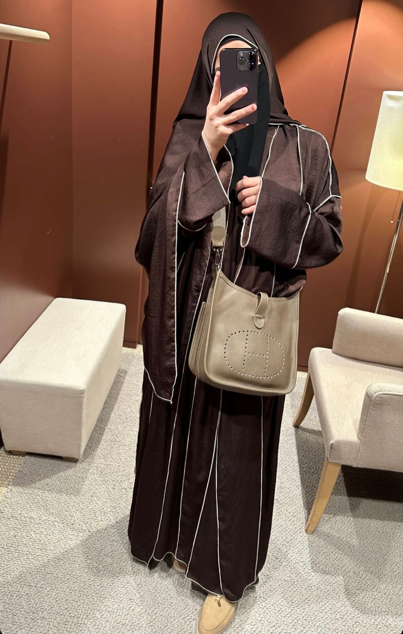 Casual abaya set