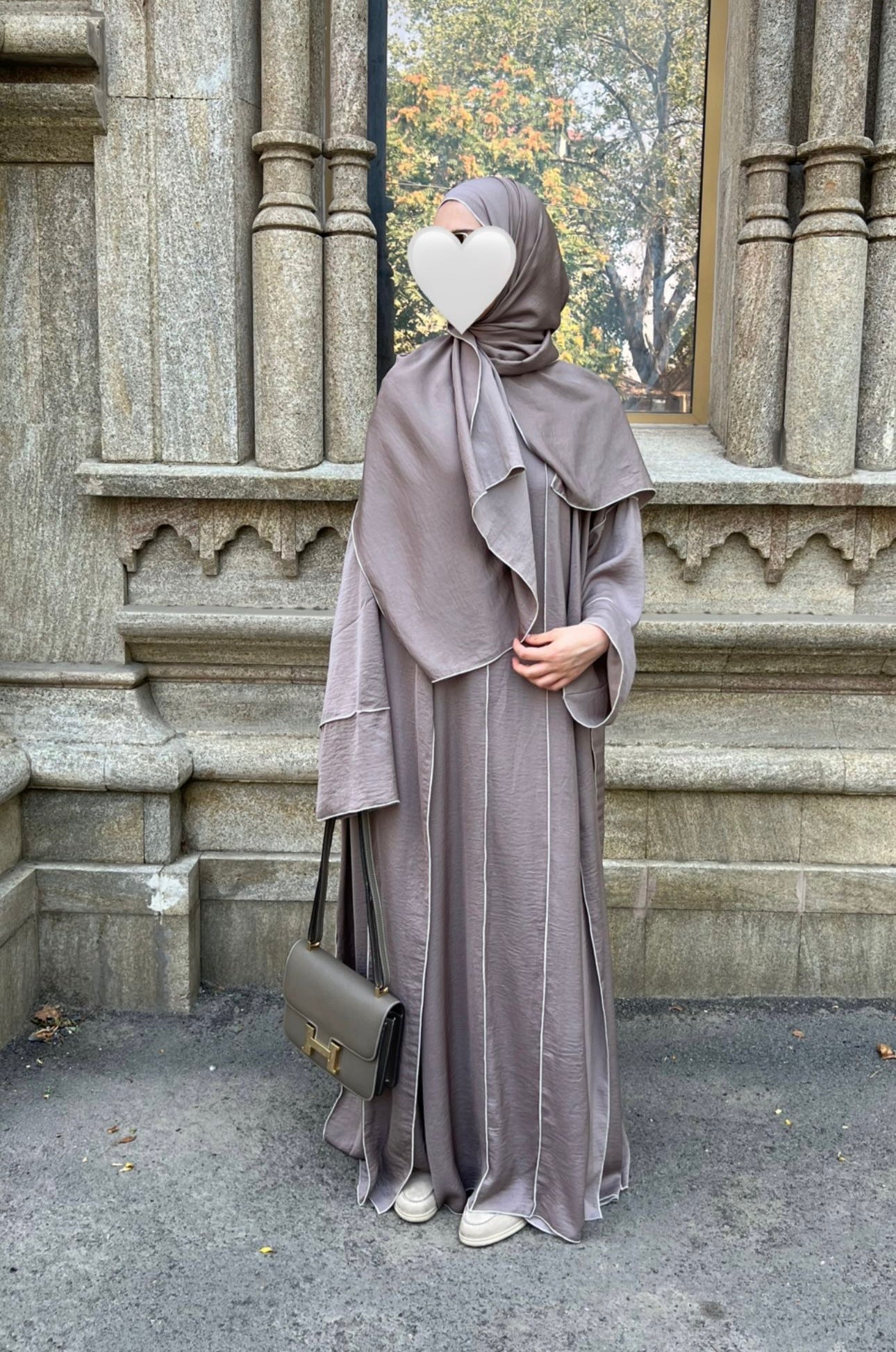 Casual abaya set