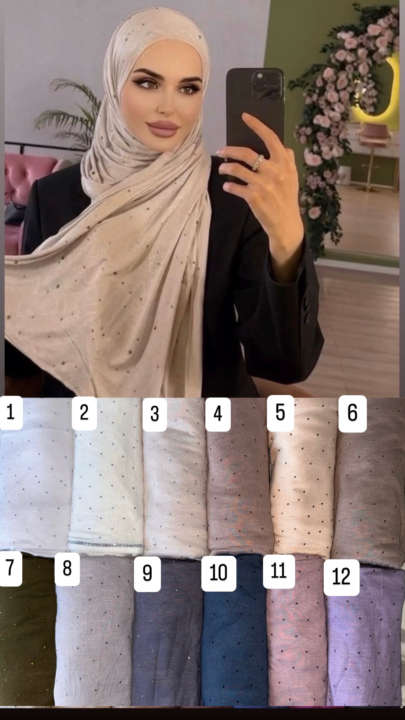 Premium quality ready-made hijabs from the UAE