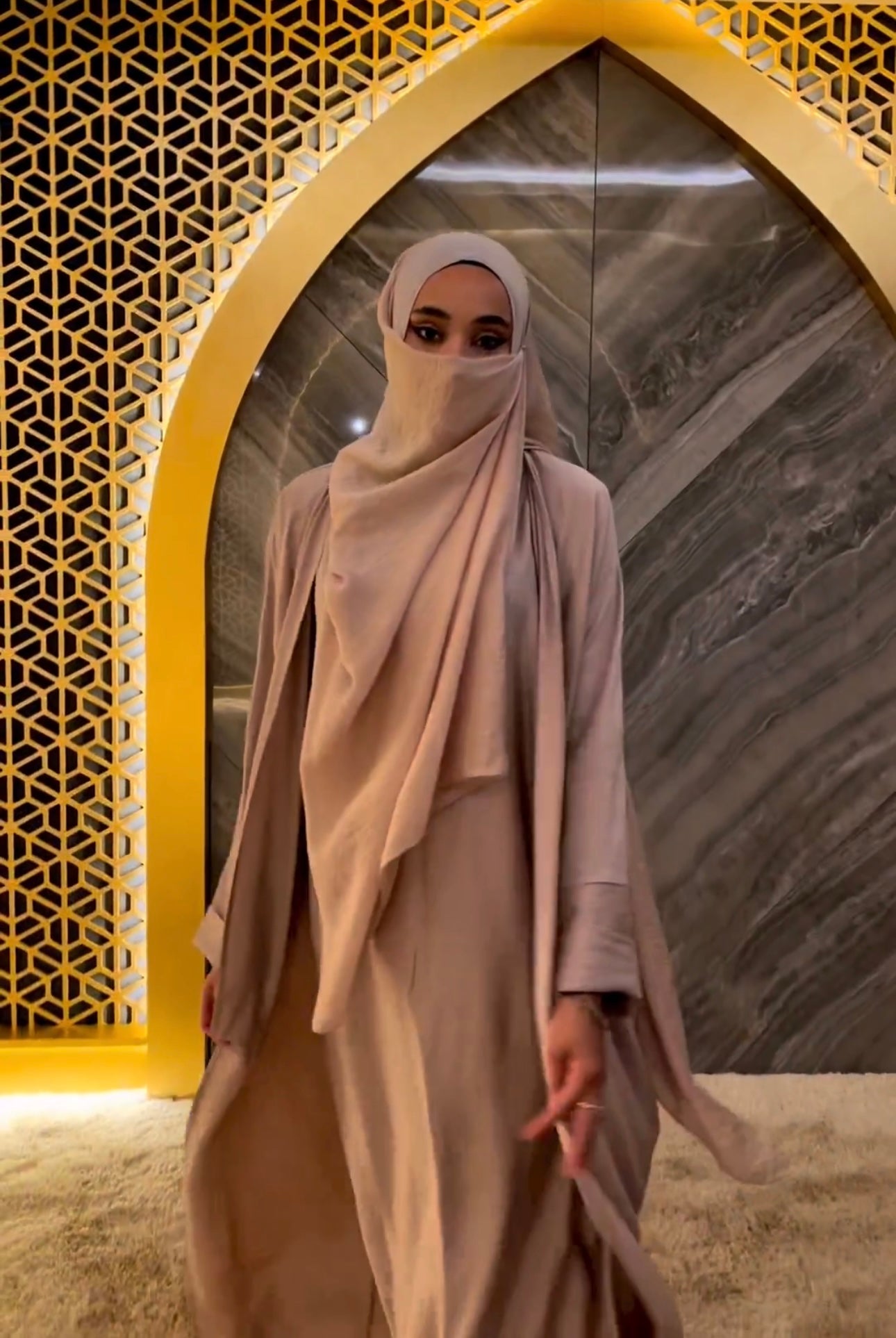 Casual abaya set