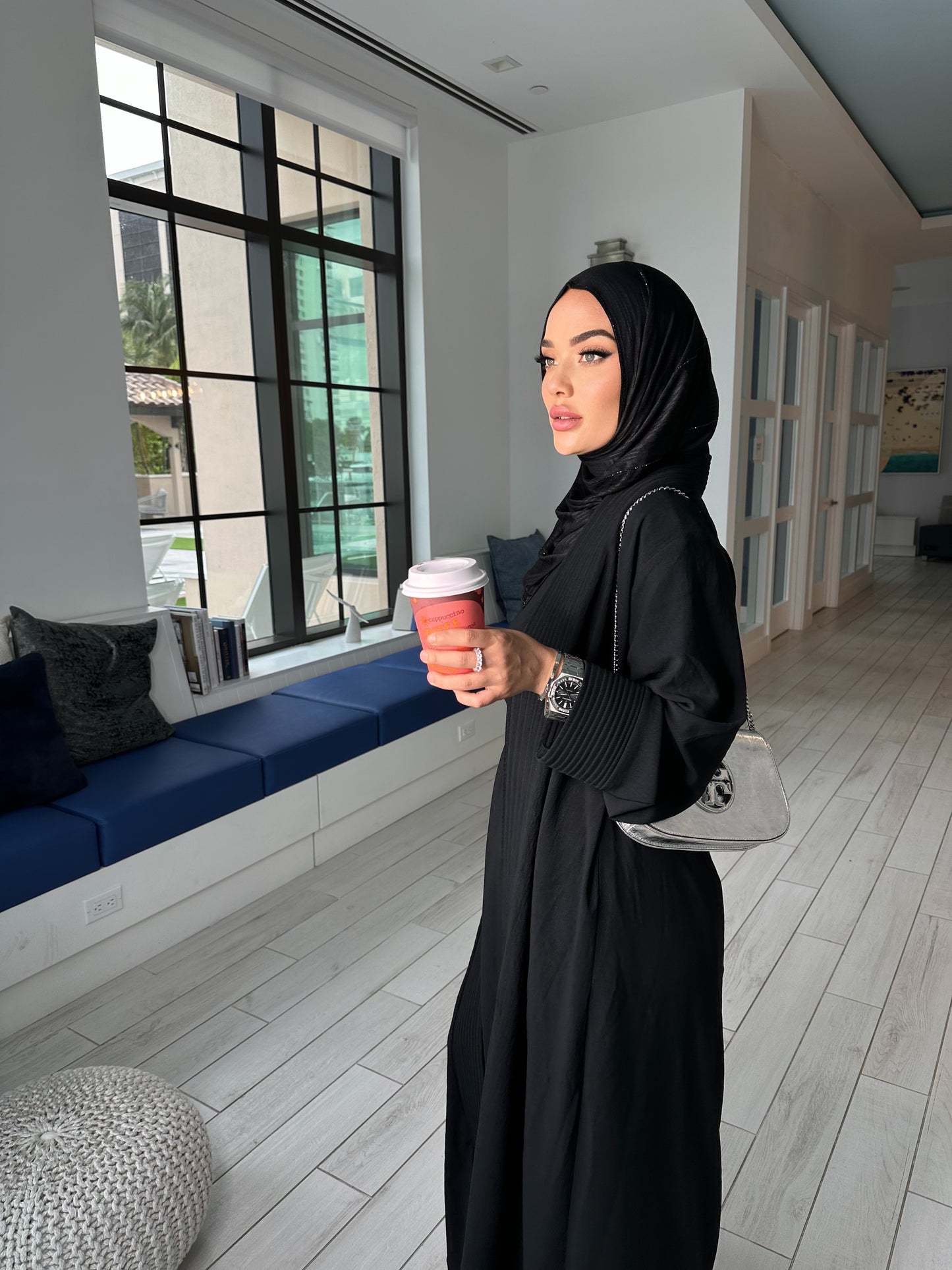 Casual abaya set