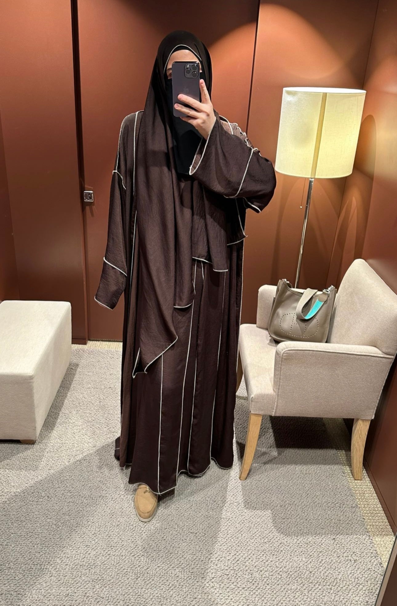 Casual abaya set