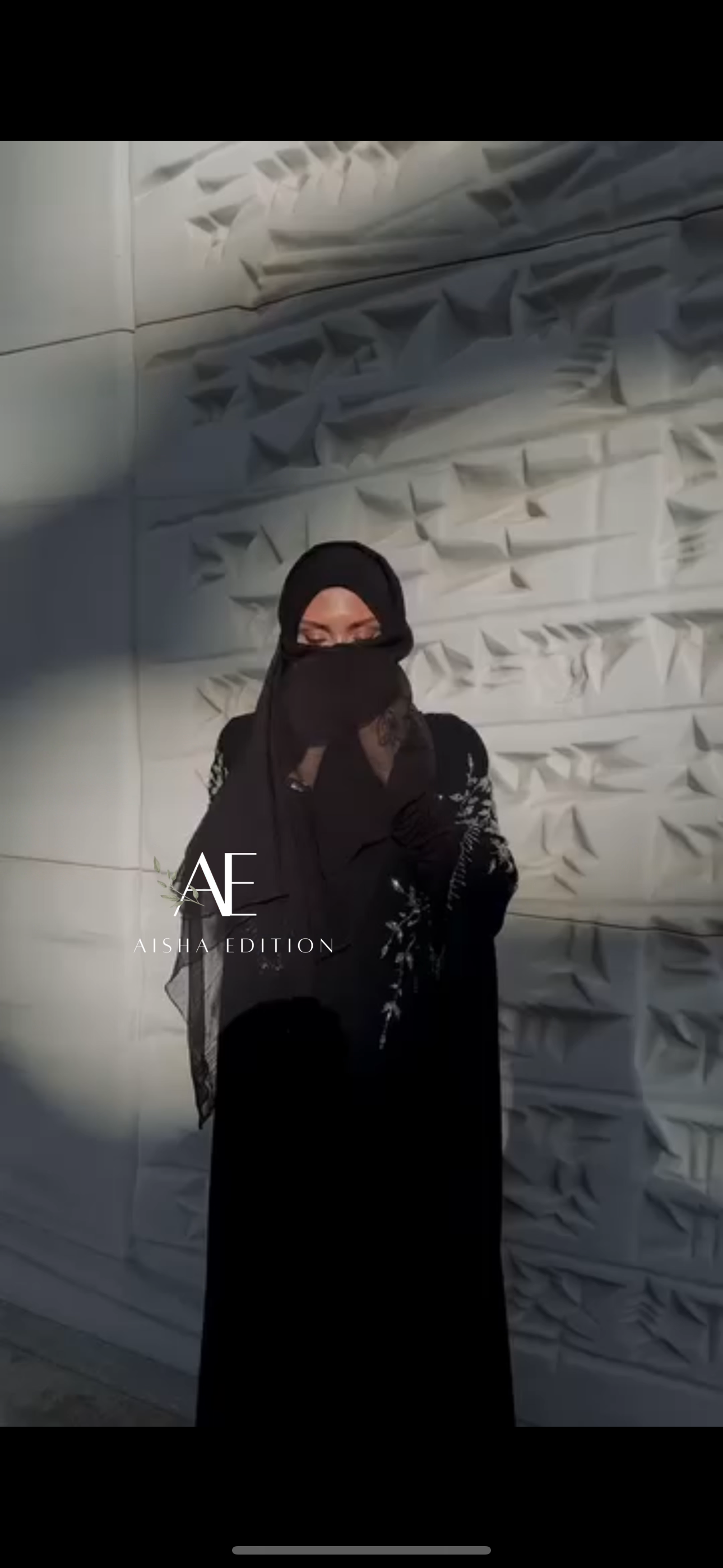 Exclusive arabic abaya from limited collection