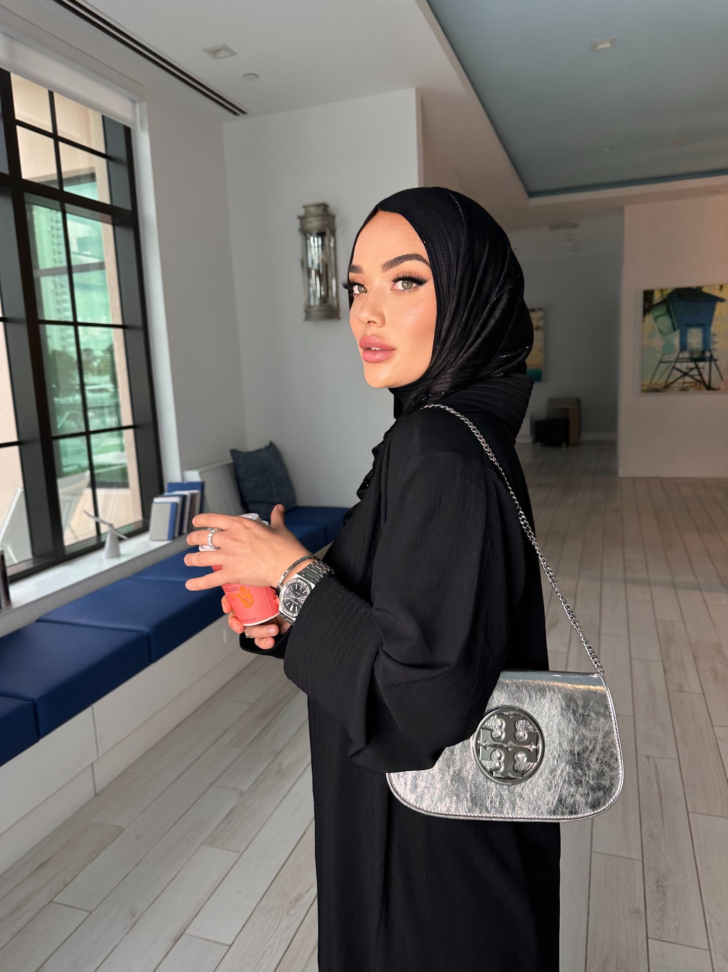 Casual abaya set