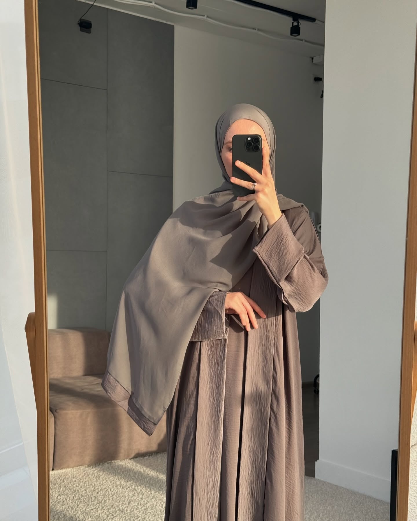 Casual abaya set