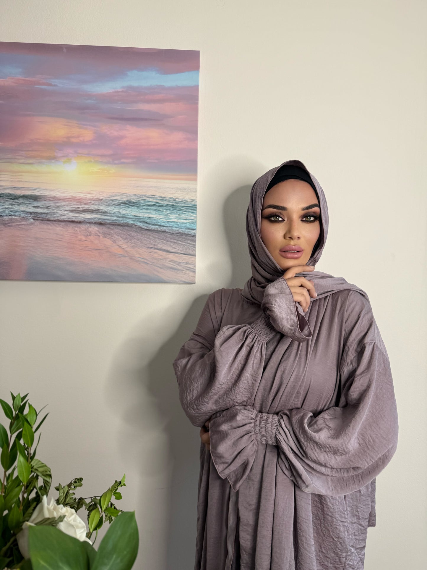 Prayer dress with scarf