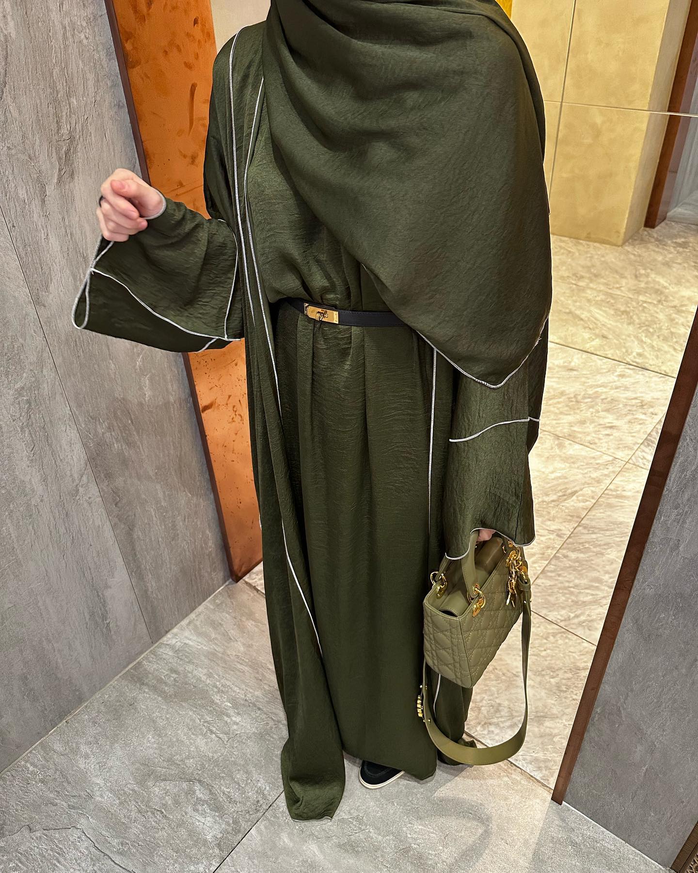 Casual abaya set