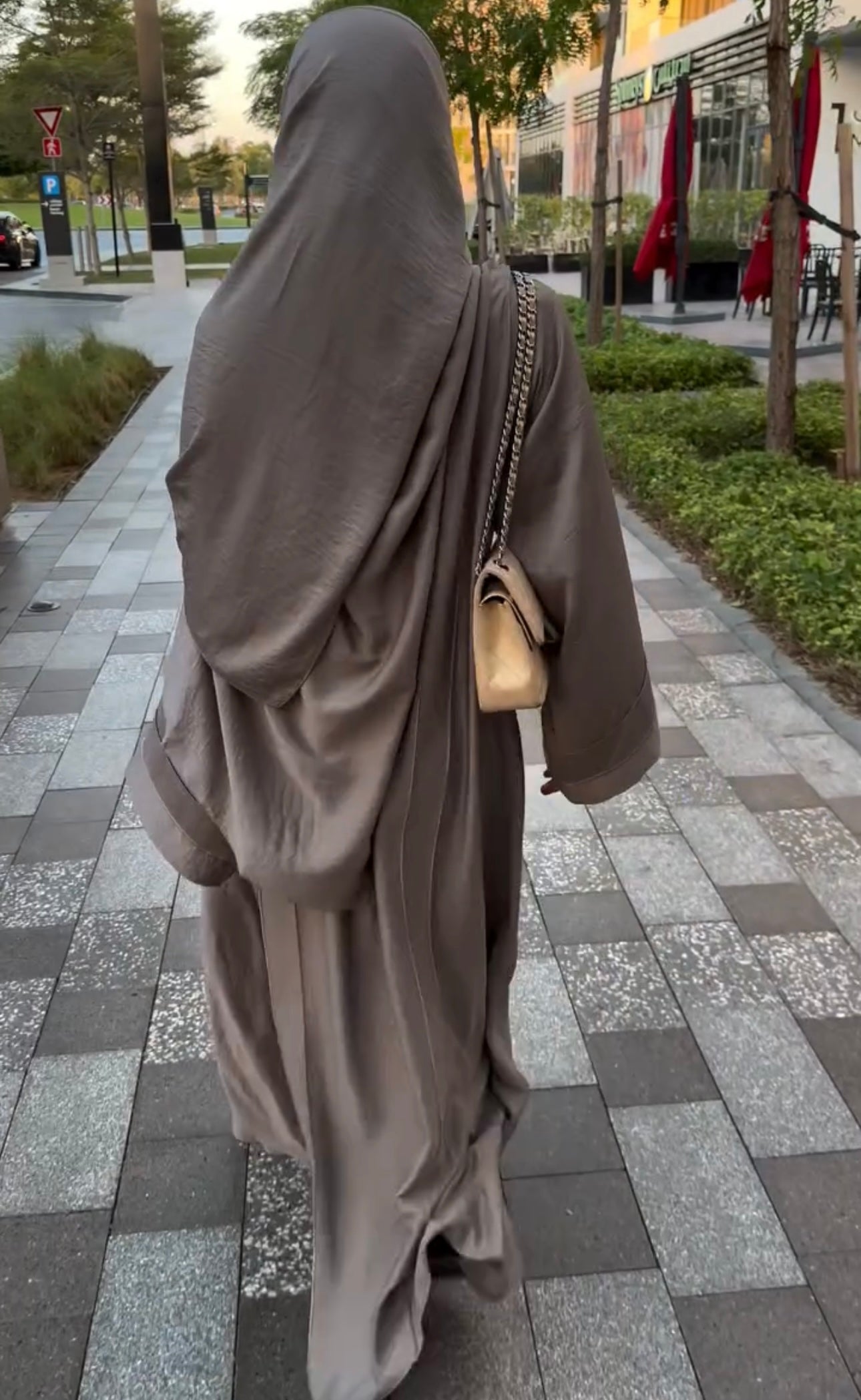 Casual abaya set