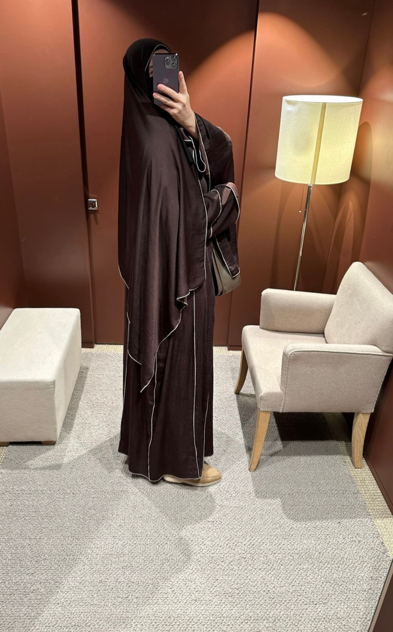 Casual abaya set