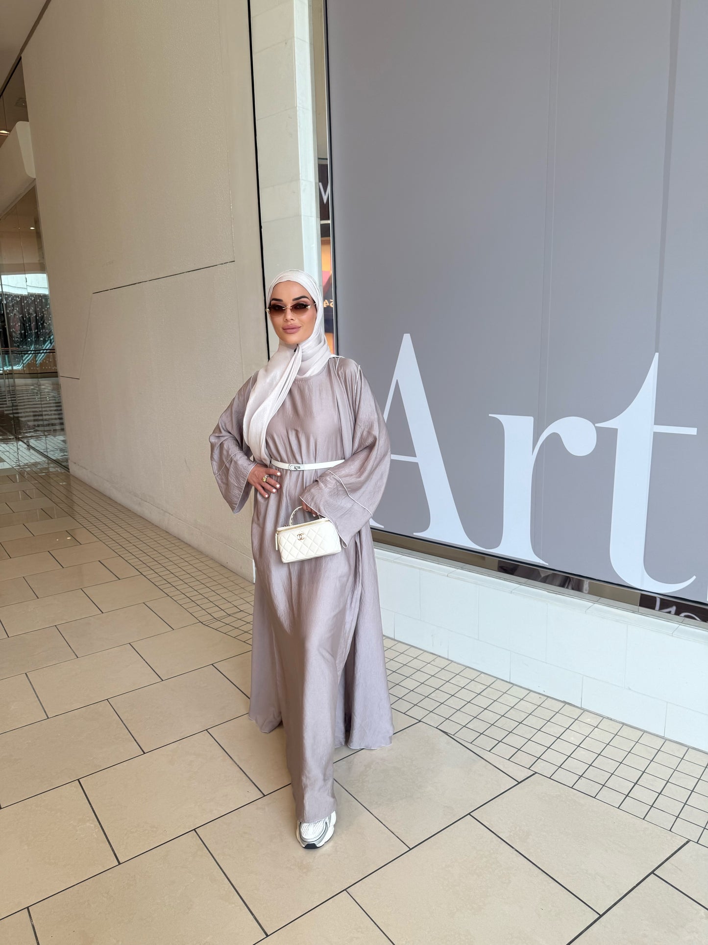 Casual abaya set