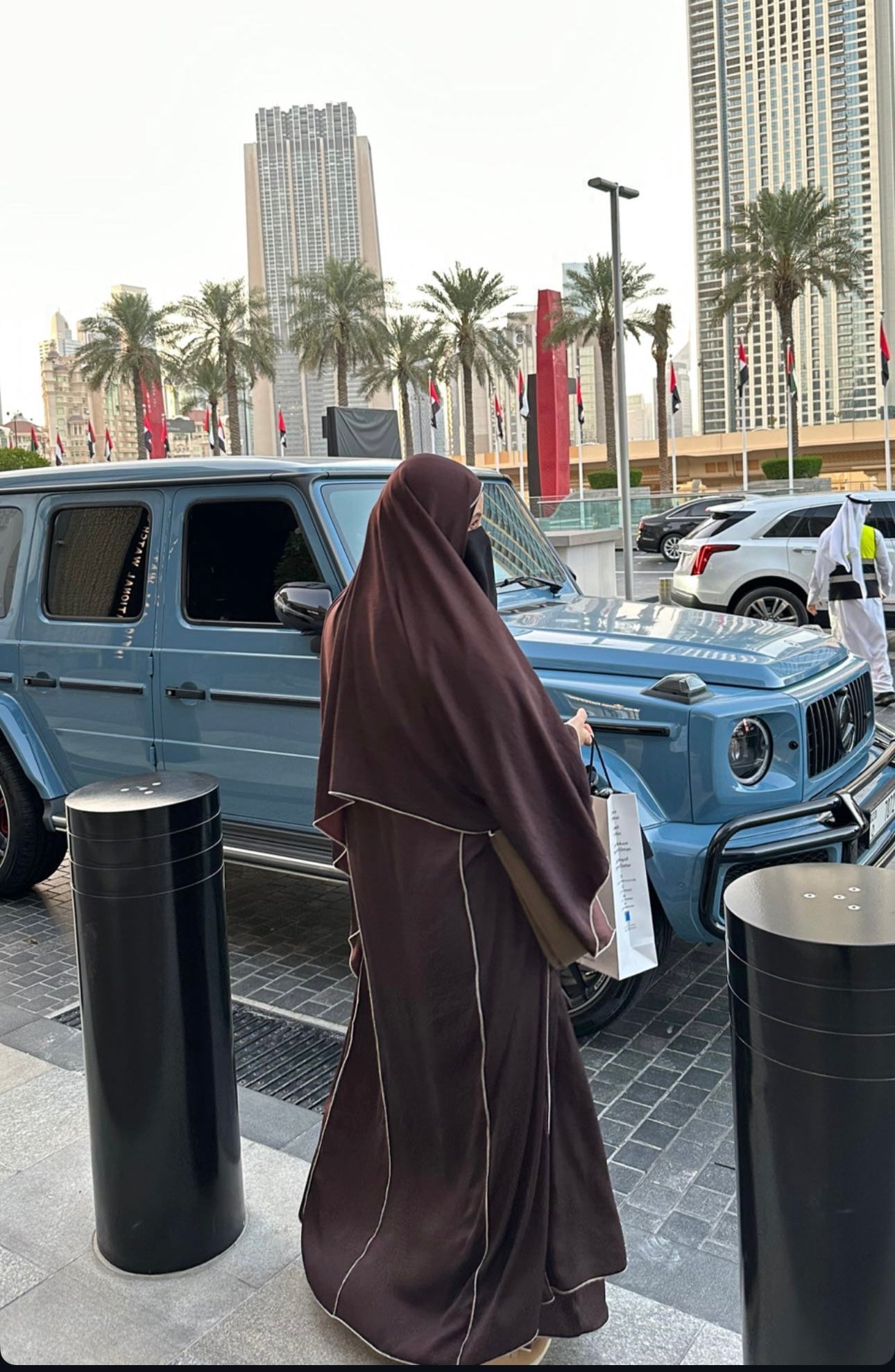 Casual abaya set