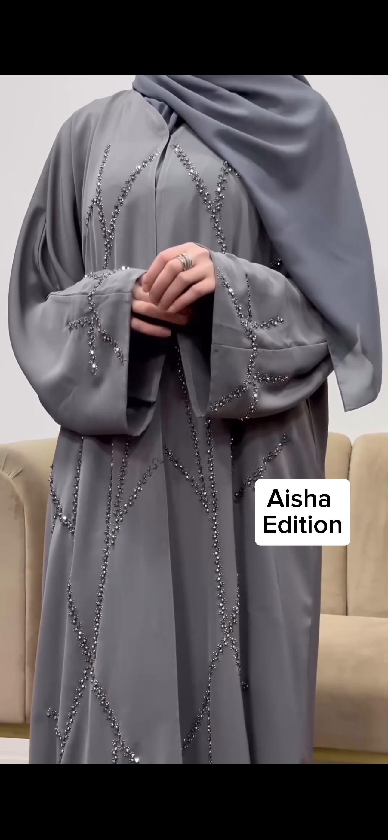 Exclusive arabic abaya from limited collection