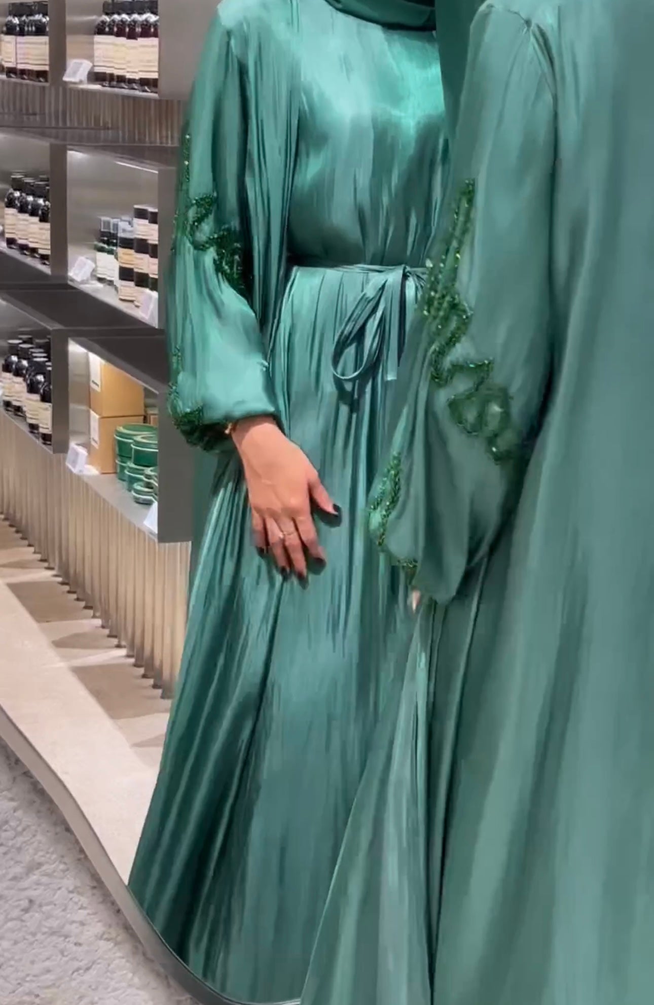 Emerald Noor Abaya