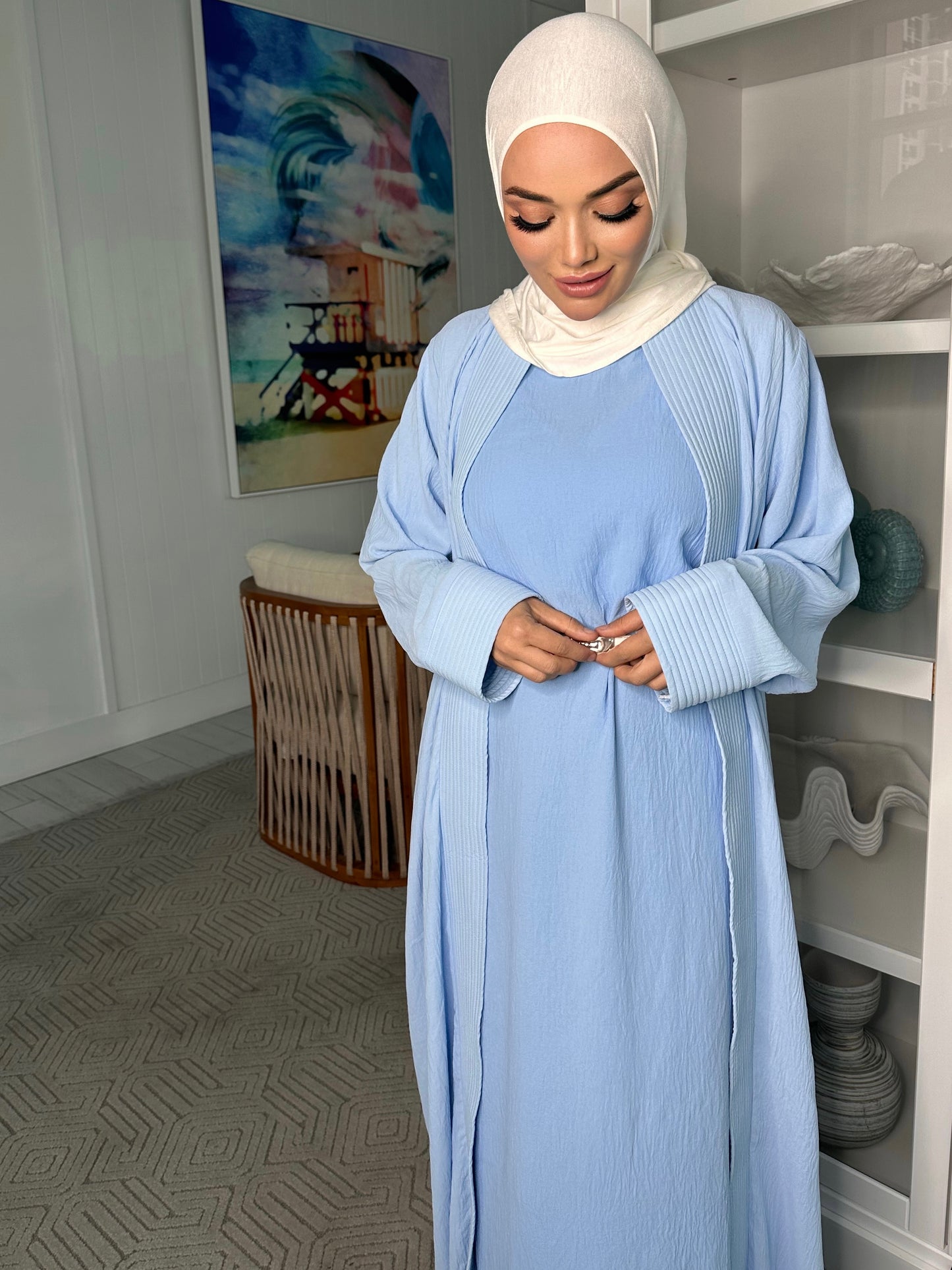 Casual abaya set
