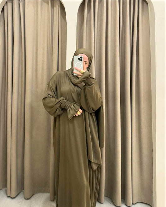 Prayer dress with scarf