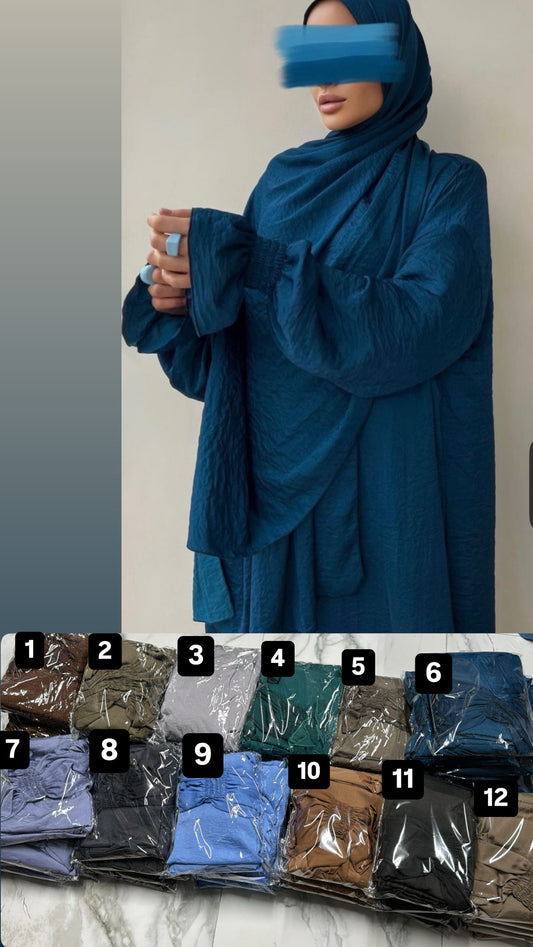 Prayer dress with scarf