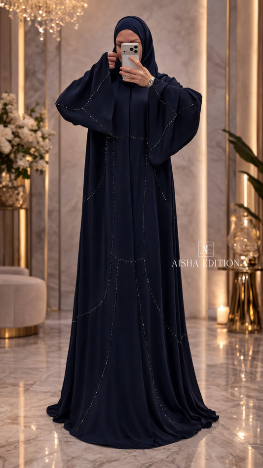 Celestial Navy Abaya