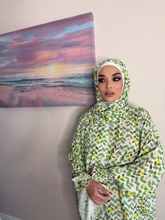 Prayer dress with scarf