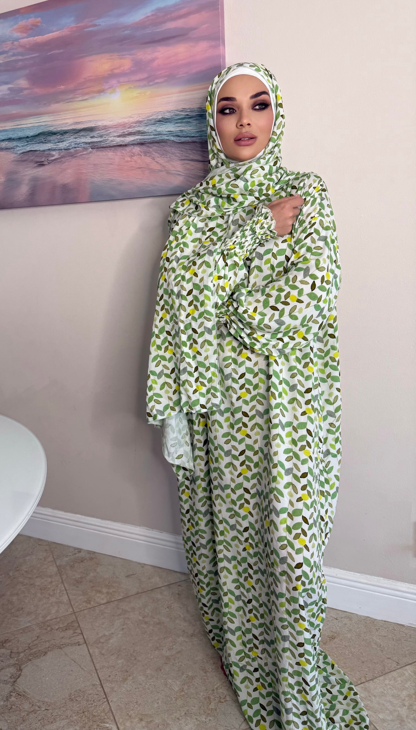 Prayer dress with scarf