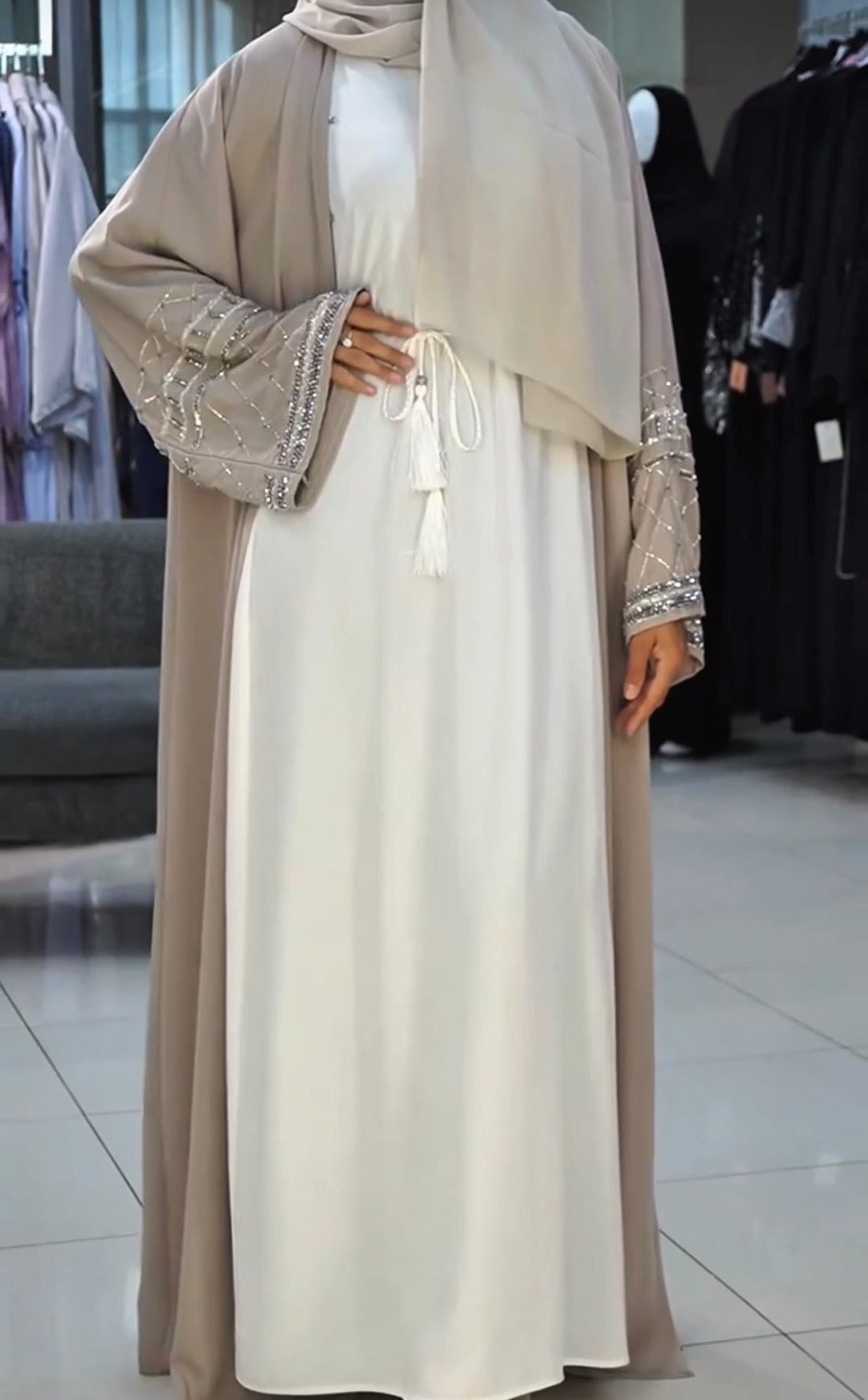 Desert Pearl Abaya