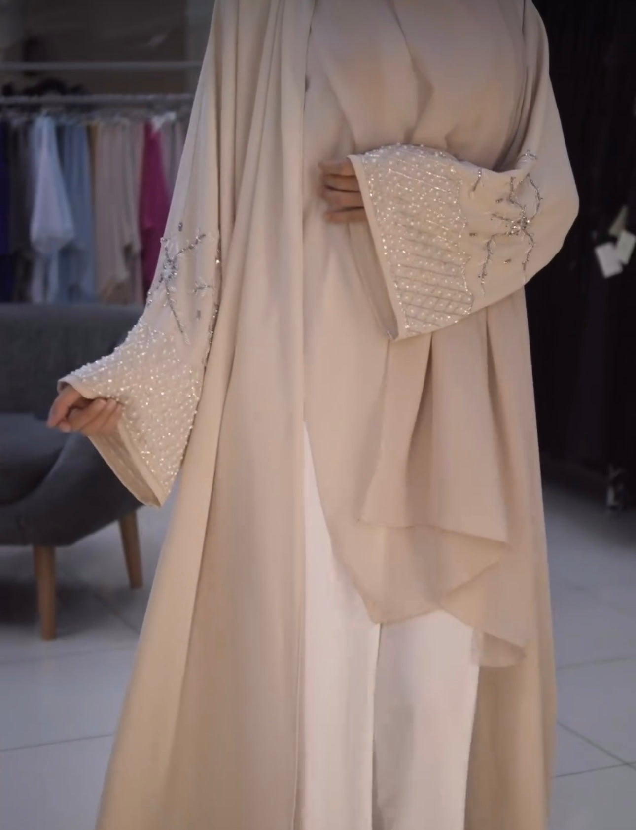 Exclusive arabic abaya