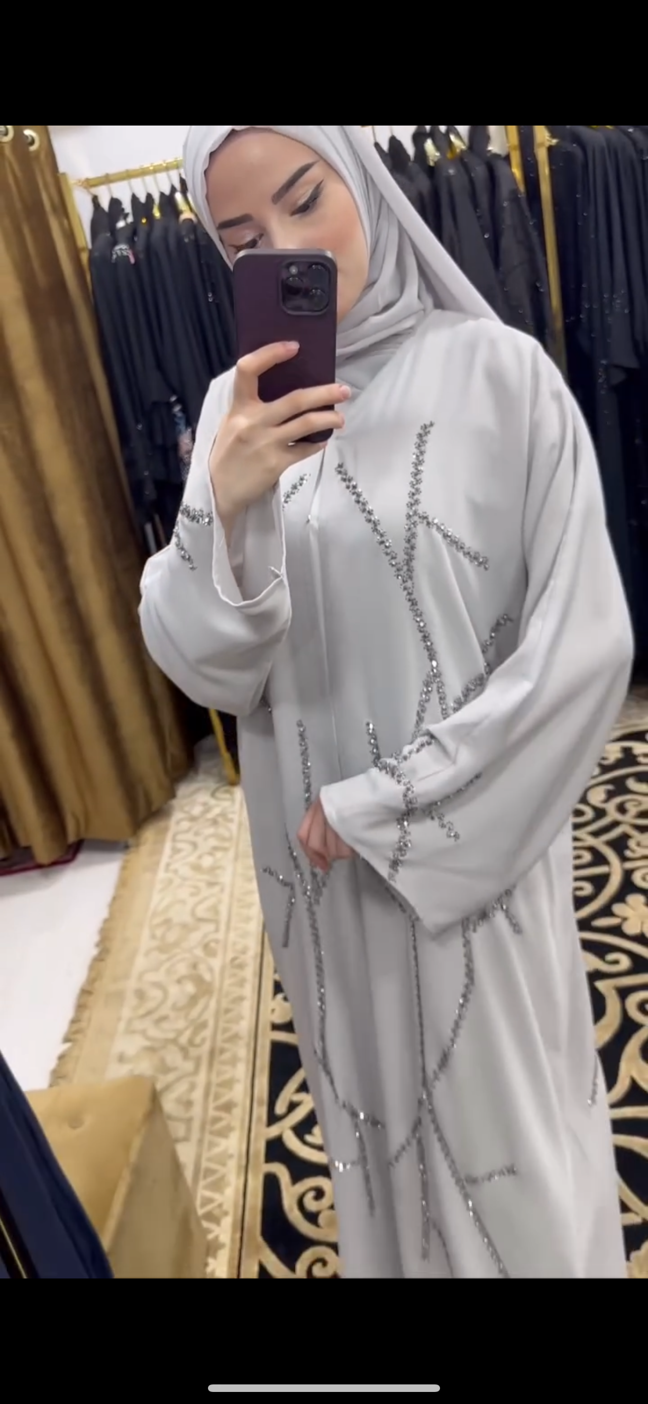 Exclusive arabic abaya from limited collection