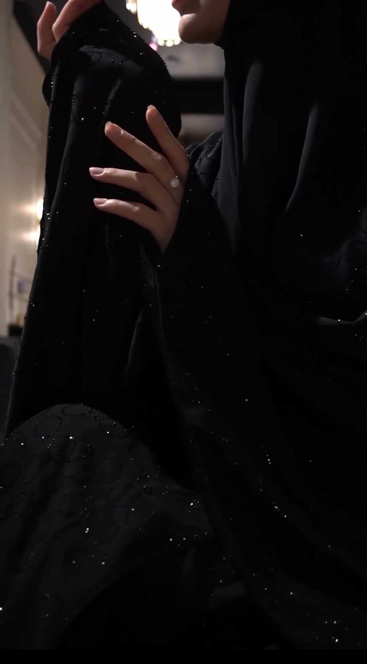 Exclusive arabic flying abaya