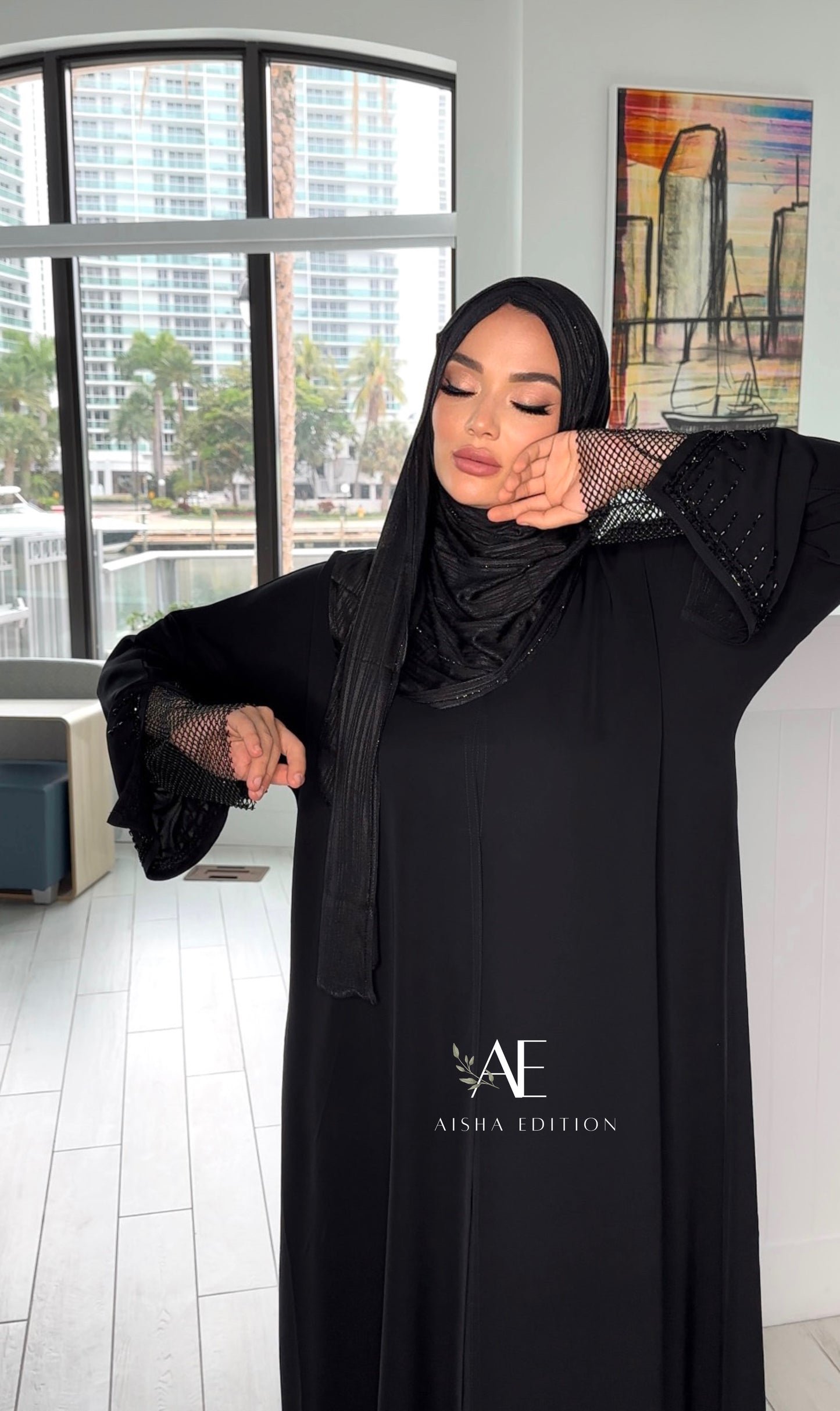 Exclusive arabic abaya from limited collection